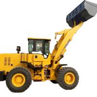 3.8m high dumping 3 ton wheel loader for agricultural purpose