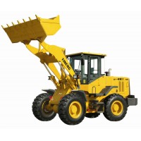 3ton wheel loader electrical transmission high dumping Cummins engine