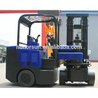 China best quality articulate narrow aisle forklift/mini electric forklift